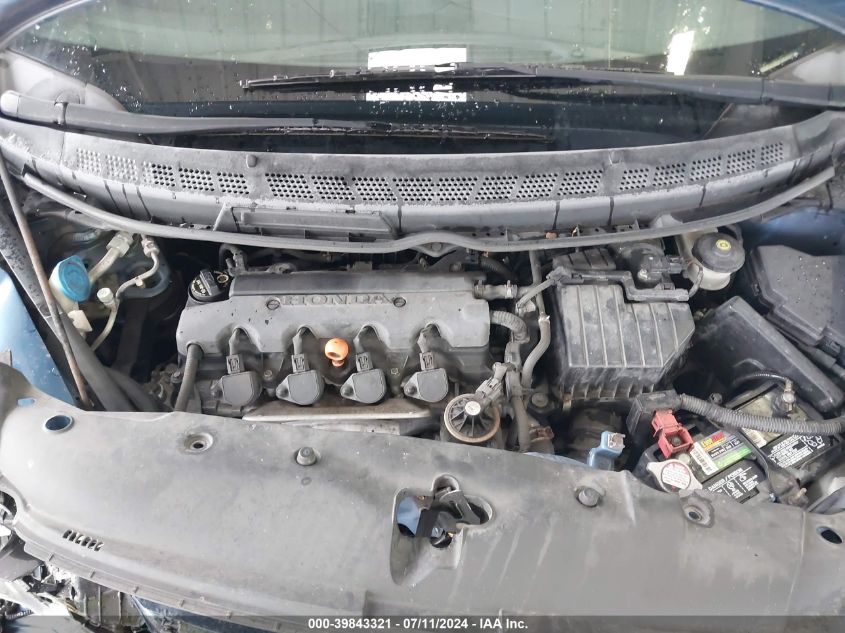 2008 Honda Civic Lx VIN: 1HGFA165X8L069936 Lot: 39843321