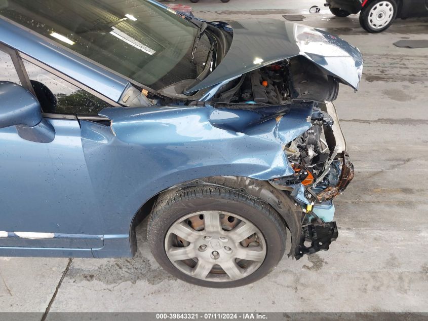 2008 Honda Civic Lx VIN: 1HGFA165X8L069936 Lot: 39843321