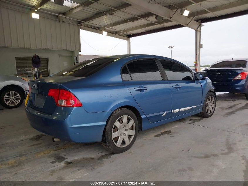 1HGFA165X8L069936 | 2008 HONDA CIVIC