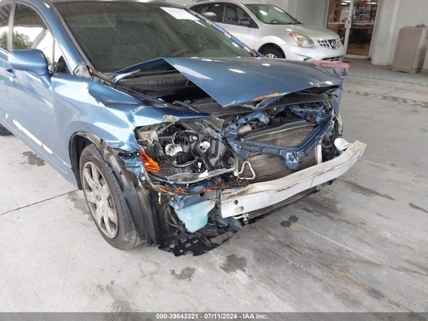 2008 Honda Civic Lx VIN: 1HGFA165X8L069936 Lot: 39843321