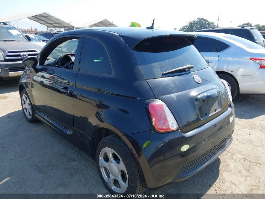 2015 Fiat 500E Battery Electric VIN: 3C3CFFGE6FT721438 Lot: 39843324