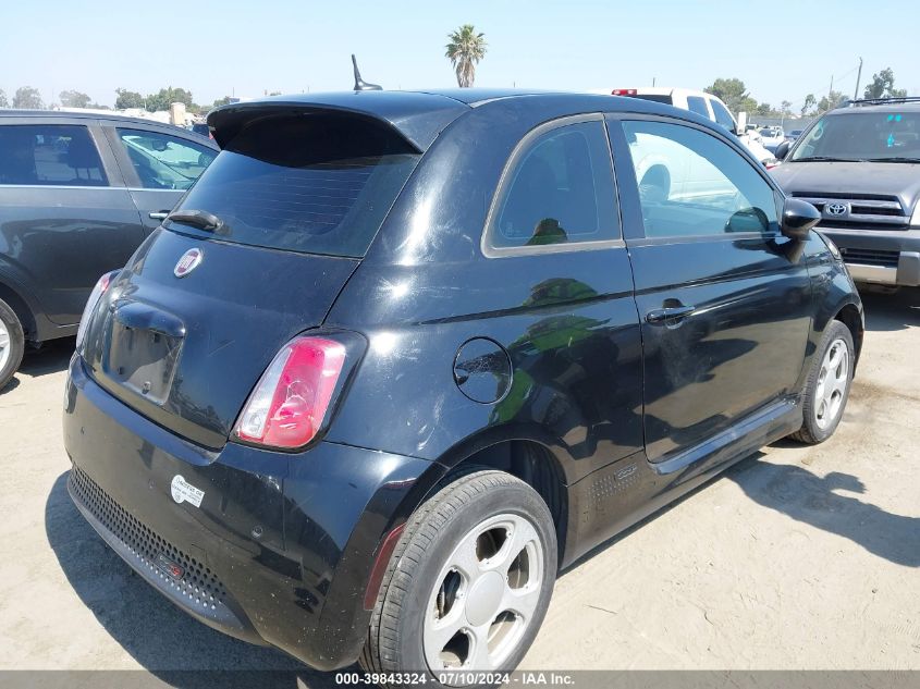 2015 Fiat 500E Battery Electric VIN: 3C3CFFGE6FT721438 Lot: 39843324