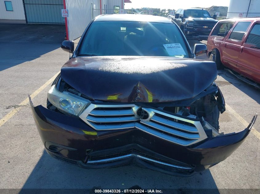 2011 Toyota Highlander Base V6 VIN: 5TDBK3EH2BS080744 Lot: 39843326