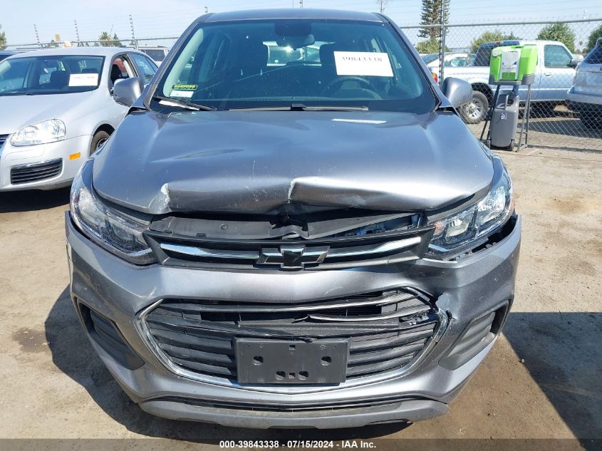 2020 Chevrolet Trax Fwd Ls VIN: 3GNCJKSB7LL340605 Lot: 39843338