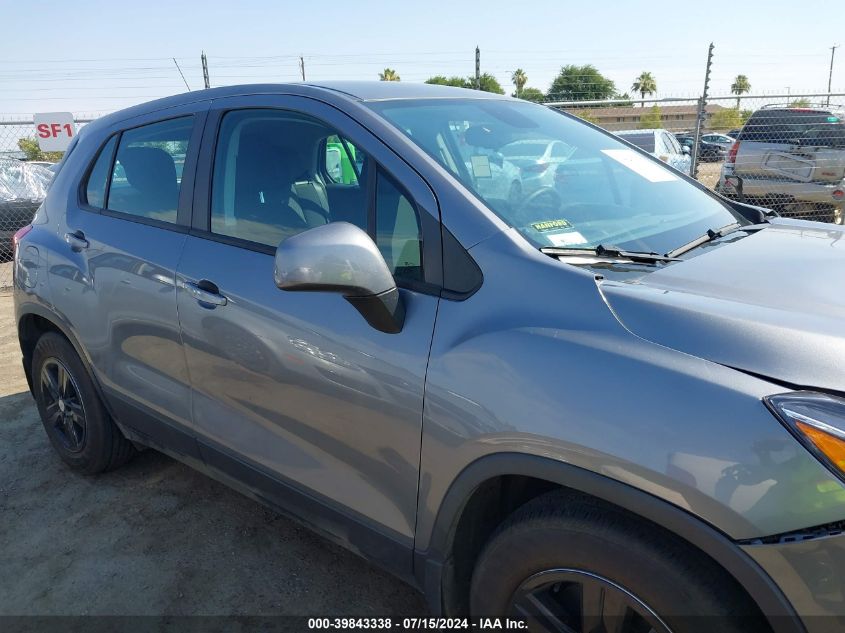 2020 Chevrolet Trax Fwd Ls VIN: 3GNCJKSB7LL340605 Lot: 39843338