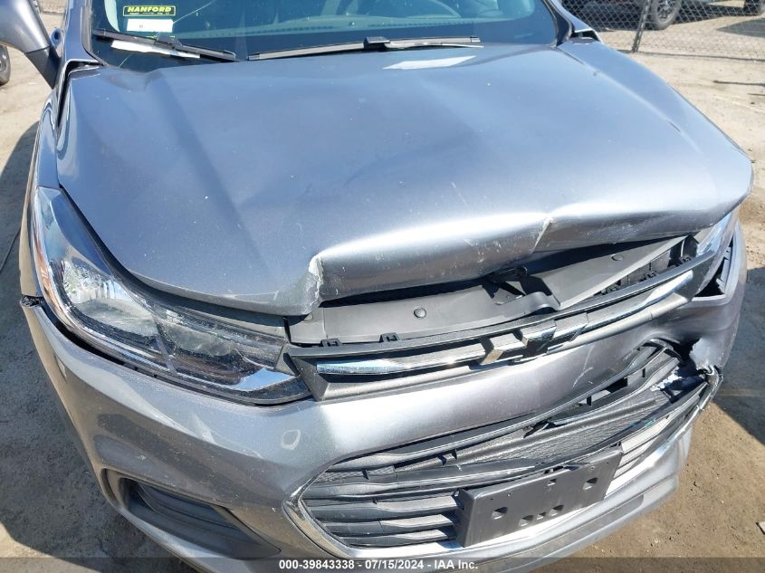 2020 Chevrolet Trax Fwd Ls VIN: 3GNCJKSB7LL340605 Lot: 39843338