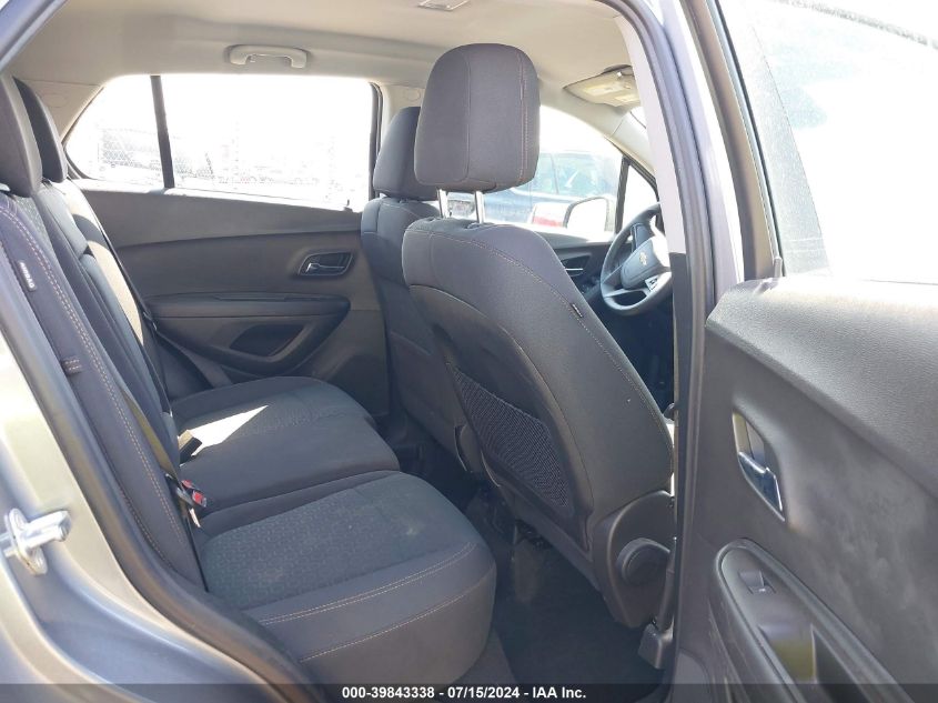 2020 Chevrolet Trax Fwd Ls VIN: 3GNCJKSB7LL340605 Lot: 39843338