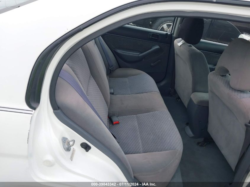 2004 Honda Civic Vp VIN: 2HGES16344H638746 Lot: 39843342