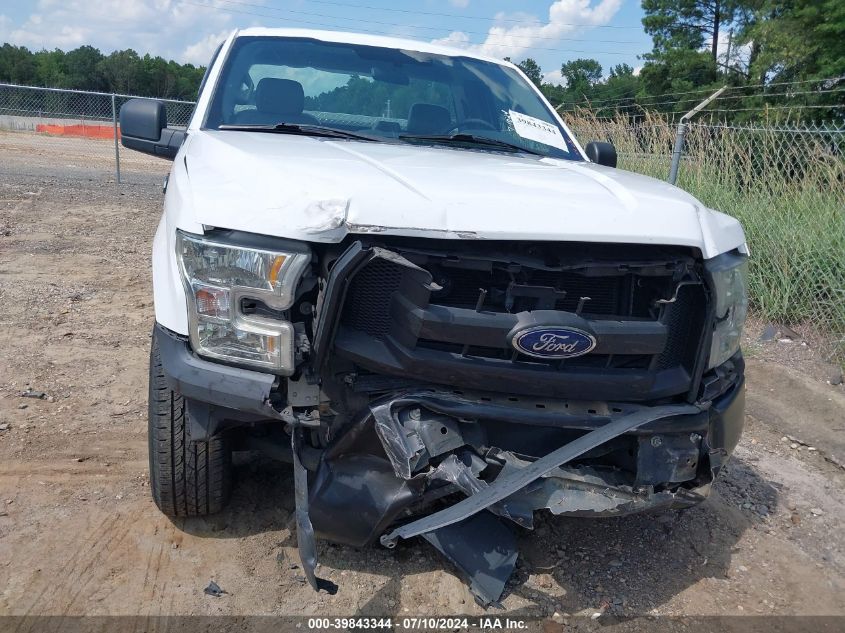 2016 Ford F-150 Xl VIN: 1FTMF1C86GKD36659 Lot: 39843344