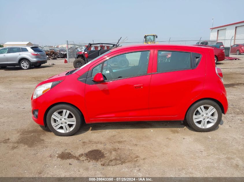 2015 Chevrolet Spark 1Lt Cvt VIN: KL8CD6S94FC707604 Lot: 39843350