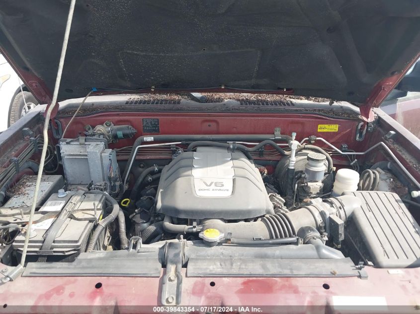 2000 Isuzu Trooper Limited/Ls/S VIN: JACDJ58X7Y7J10624 Lot: 39843354