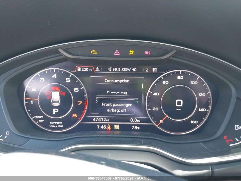 2020 Audi Q5 Premium Plus 45 Tfsi Quattro S Tronic VIN: WA1BNAFYXL2011894 Lot: 39843367