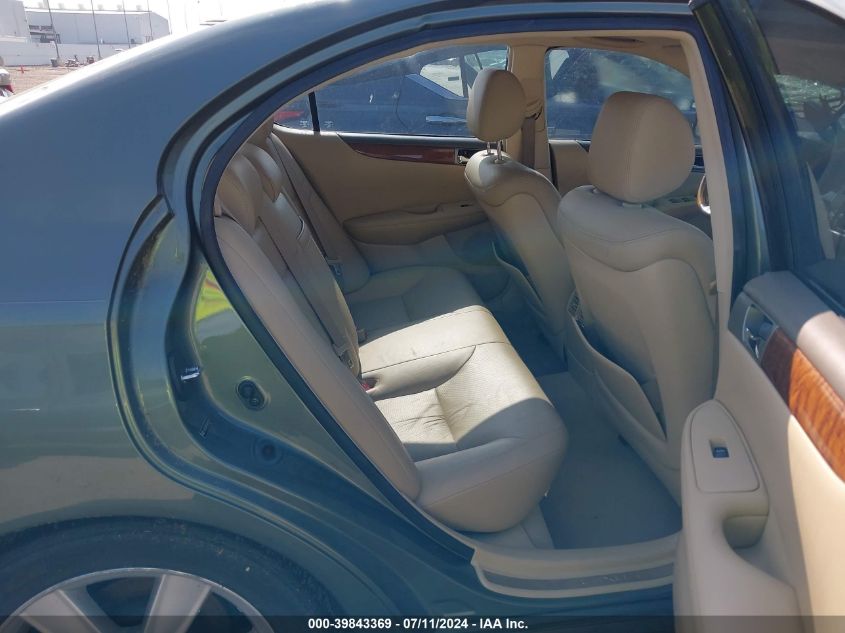 2005 Lexus Es 330 VIN: JTHBA30G955091976 Lot: 39843369