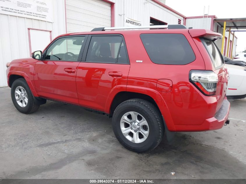 2023 Toyota 4Runner Sr5/Trd Sport/Sr5 Premium VIN: JTEEU5JR6P5300316 Lot: 39843374