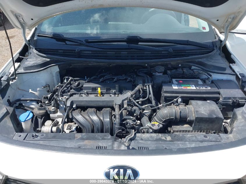 2020 Kia Rio S VIN: 3KPA24AD6LE322449 Lot: 39843376