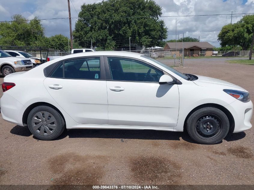 2020 Kia Rio S VIN: 3KPA24AD6LE322449 Lot: 39843376