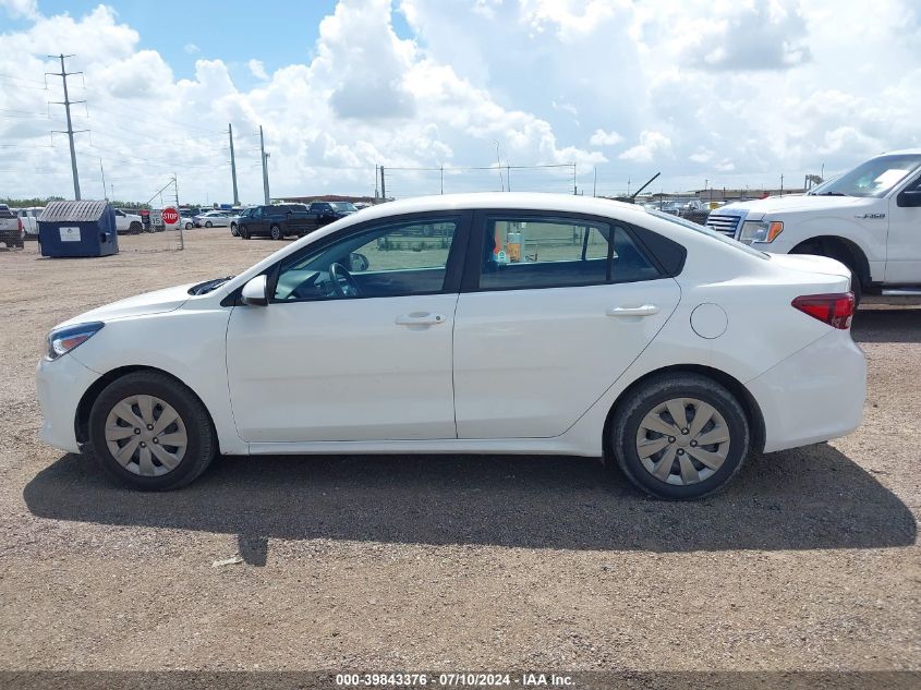 2020 Kia Rio S VIN: 3KPA24AD6LE322449 Lot: 39843376