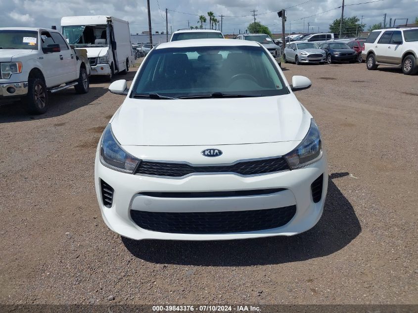 2020 Kia Rio S VIN: 3KPA24AD6LE322449 Lot: 39843376