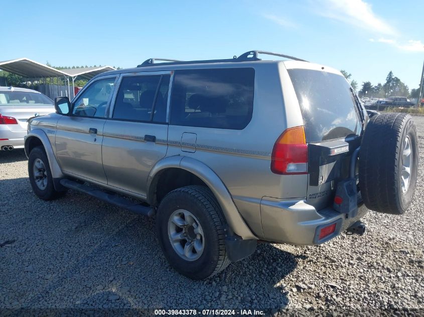 1997 Mitsubishi Montero Sport Ls VIN: JA4MT31P8VP004991 Lot: 39843378