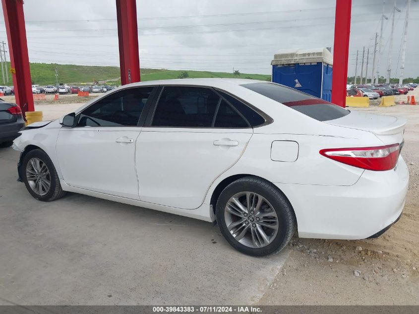 2015 Toyota Camry Se VIN: 4T1BF1FK2FU957037 Lot: 39843383