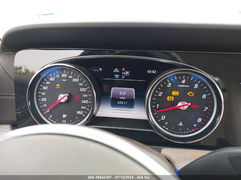 2019 Mercedes-Benz E 450 VIN: WDD1J6HB9KF072959 Lot: 39843387