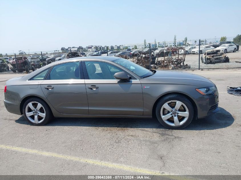 2012 Audi A6 3.0 Premium VIN: WAUGGAFC2CN097420 Lot: 39843388