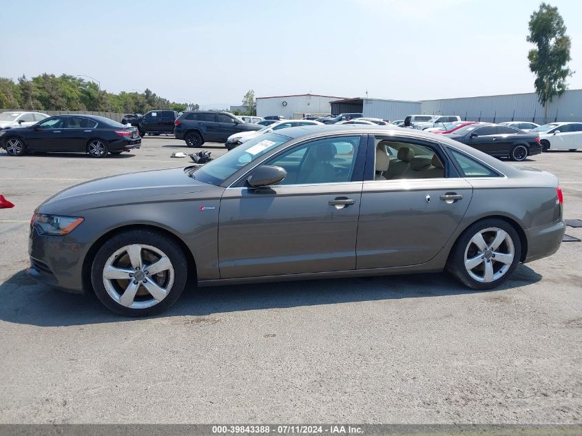 2012 Audi A6 3.0 Premium VIN: WAUGGAFC2CN097420 Lot: 39843388