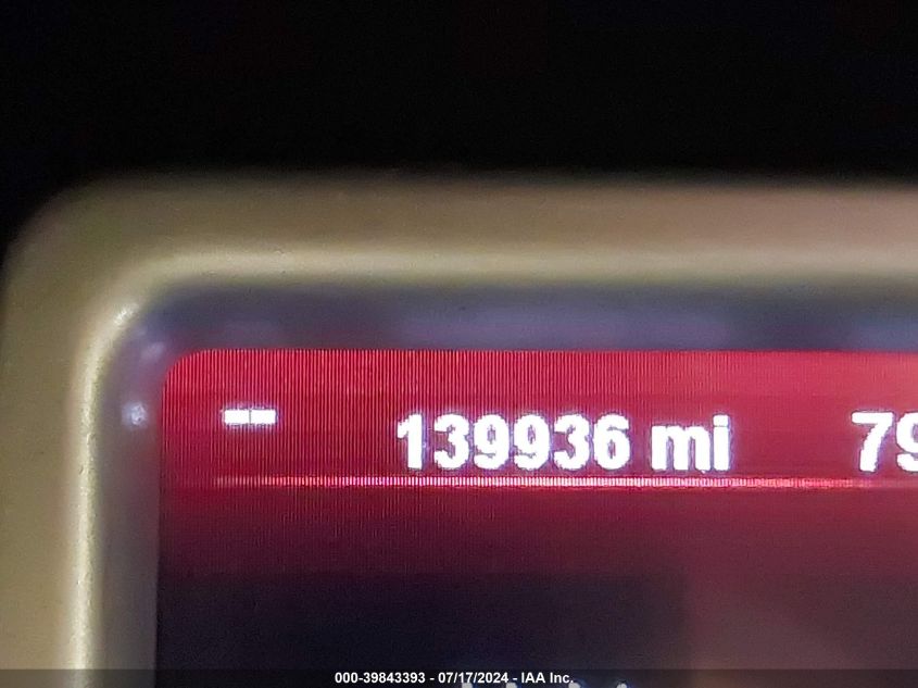 2012 Dodge Journey Sxt VIN: 3C4PDDBG8CT297532 Lot: 39843393