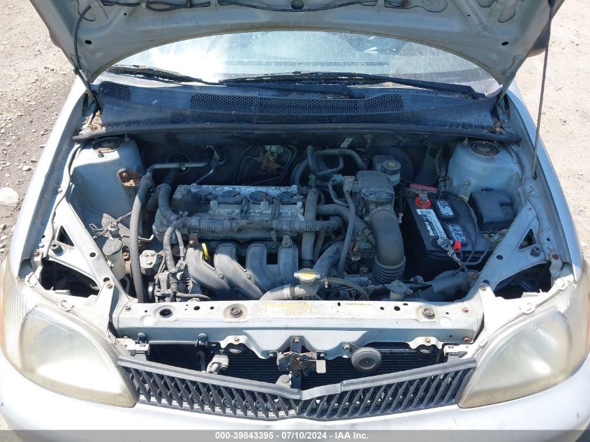 2000 Toyota Echo VIN: JTDBT1234Y0016940 Lot: 39843395