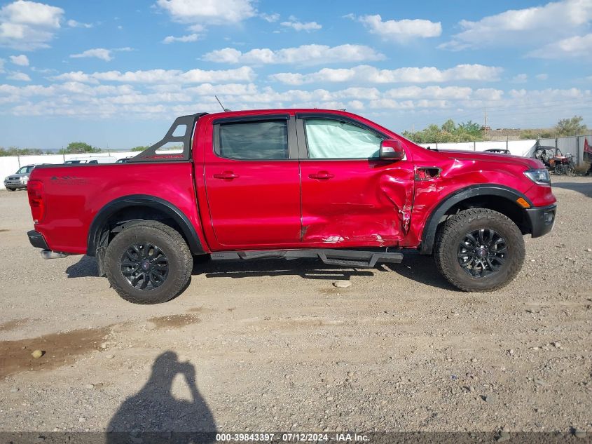 2021 Ford Ranger Lariat VIN: 1FTER4FH8MLD38122 Lot: 39843397