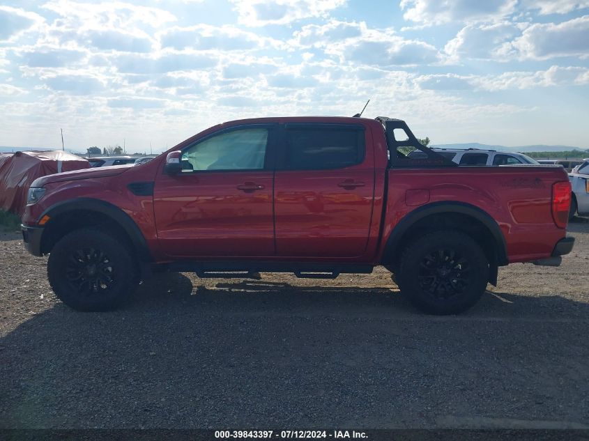 2021 Ford Ranger Lariat VIN: 1FTER4FH8MLD38122 Lot: 39843397