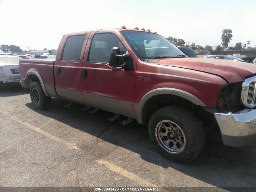 2001 Ford F-250 Lariat/Xl/Xlt VIN: 1FTNW20S01EC15576 Lot: 39843429