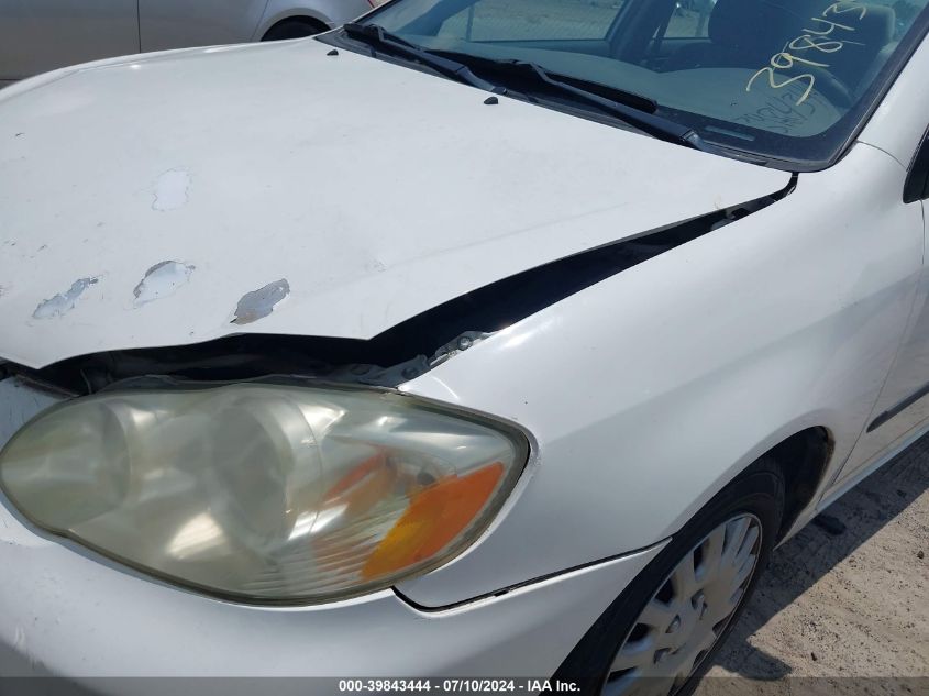 2005 Toyota Corolla Ce/Le/S VIN: 1NXBR32E85Z479630 Lot: 39843444