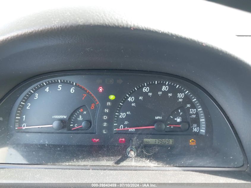 2003 Toyota Camry Se VIN: JTDBE32K330169766 Lot: 39843459