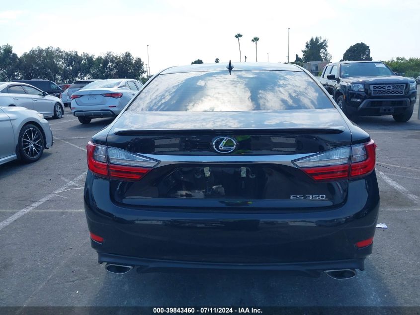 2016 Lexus Es 350 VIN: 58ABK1GG0GU031025 Lot: 39843460