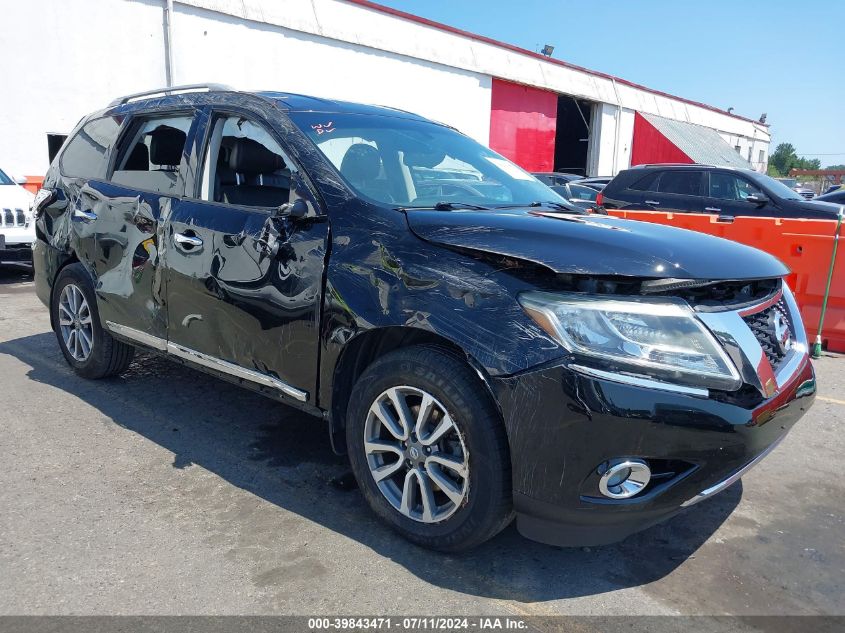 2013 Nissan Pathfinder Sl VIN: 5N1AR2MM1DC644125 Lot: 39843471