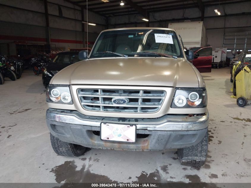 2002 Ford Ranger Edge/Tremor/Xlt VIN: 1FTYR44U52PA37083 Lot: 39843475