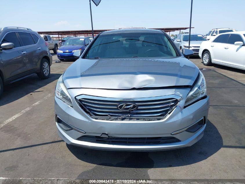 2016 Hyundai Sonata Se VIN: 5NPE24AF6GH325632 Lot: 39843478