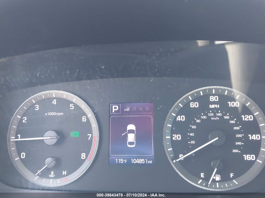 2016 Hyundai Sonata Se VIN: 5NPE24AF6GH325632 Lot: 39843478