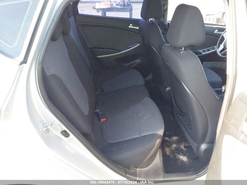 2016 Hyundai Accent Se VIN: KMHCT5AE5DU114999 Lot: 39843479