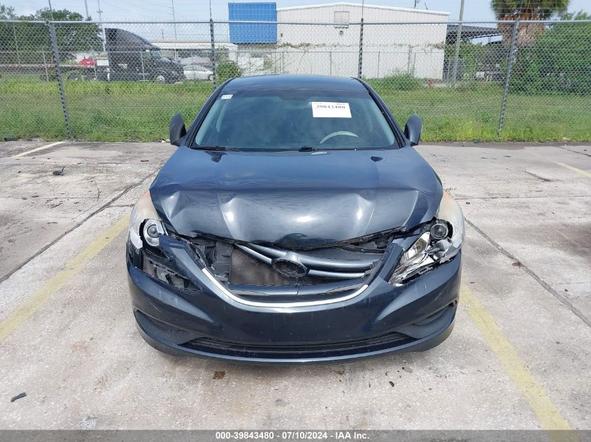 2014 Hyundai Sonata Gls VIN: 5NPEB4AC8EH926687 Lot: 39843480