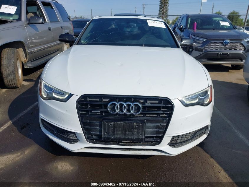 2014 Audi A5 2.0T Premium VIN: WAUMFAFR2EA068245 Lot: 39843482