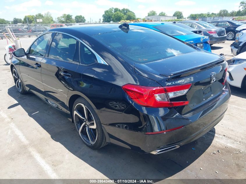 1HGCV1F33NA122618 2022 Honda Accord Sport