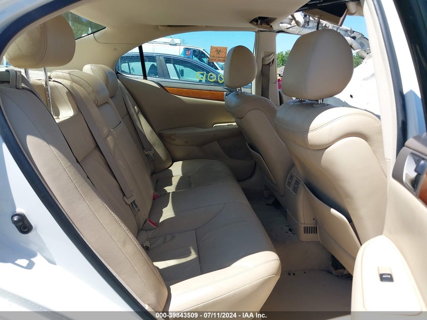 2006 Lexus Es 330 VIN: JTHBA30G965166807 Lot: 39843509