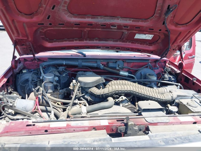 1993 Ford F150 VIN: 1FTEX14NXPKA98207 Lot: 39843514