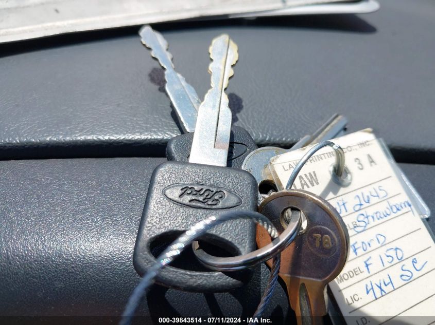 1993 Ford F150 VIN: 1FTEX14NXPKA98207 Lot: 39843514