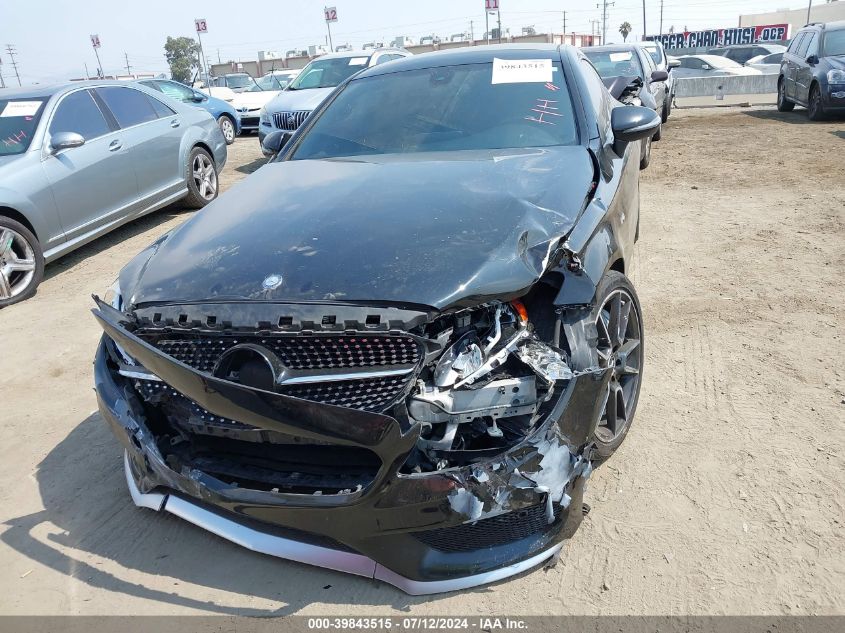 2017 Mercedes-Benz Amg C 43 4Matic VIN: WDDWJ6EB7HF521073 Lot: 39843515