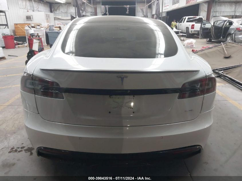 2021 Tesla Model S Plaid Tri Motor All-Wheel Drive VIN: 5YJSA1E6XMF432160 Lot: 39843516