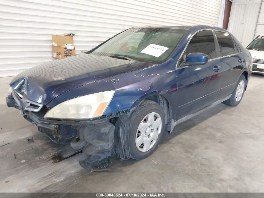 2005 Honda Accord 2.4 Lx VIN: 3HGCM56435G704349 Lot: 39843524