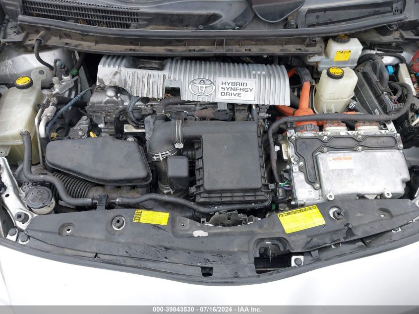 2010 Toyota Prius Ii VIN: JTDKN3DU9A5093825 Lot: 39843530